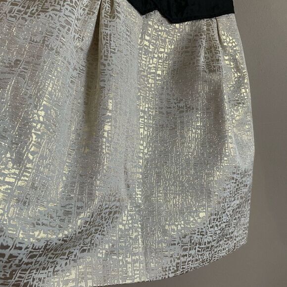 Zachary’s Smile White Label gold tuxedo skirt - Picture 8 of 10